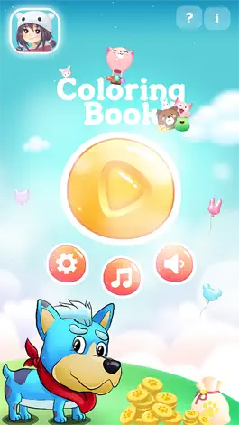 Game screenshot Blue coloring book mod apk
