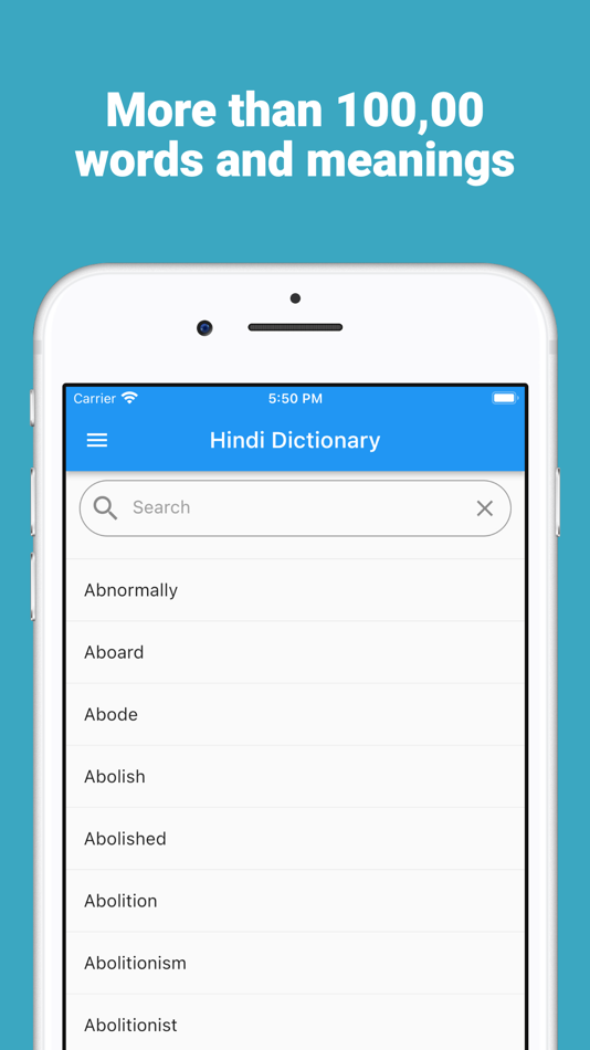 #1. Hindi Dictionary - Offline (iOS) 由: Niroj Maharjan