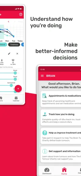Game screenshot BRIAN – the brain tumour app apk