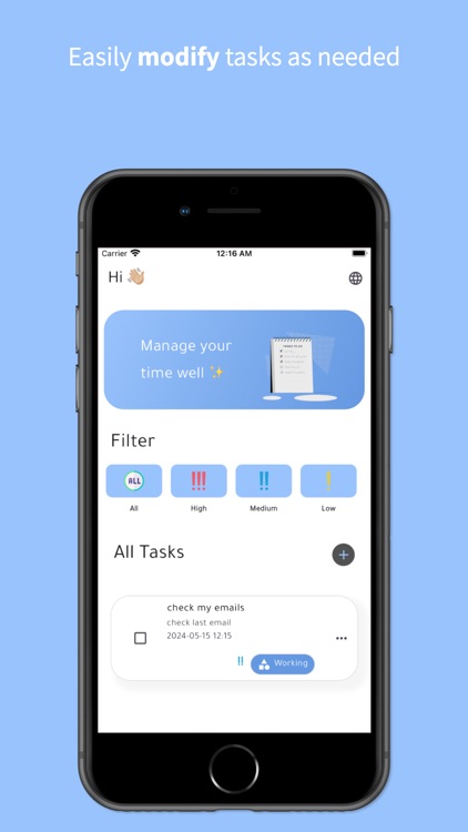Todo List- Manage your time