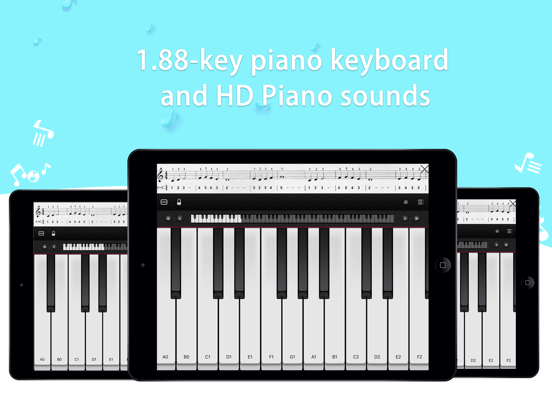 Simplified Notation Piano