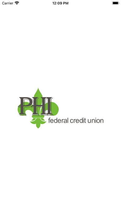 PHI Federal Credit Union Screenshot