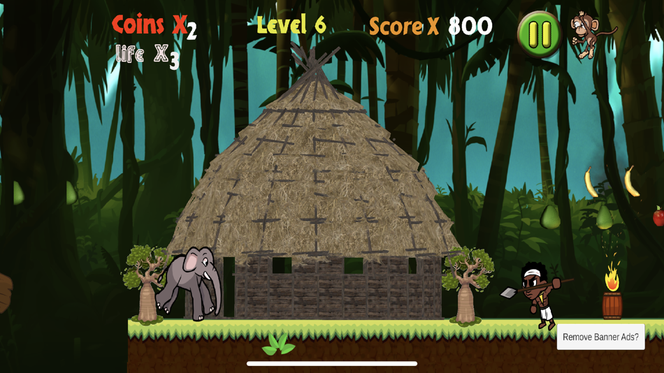 #4. Oli'sCongoRiverRun2 (iOS) 来自: TAQA Entertainment