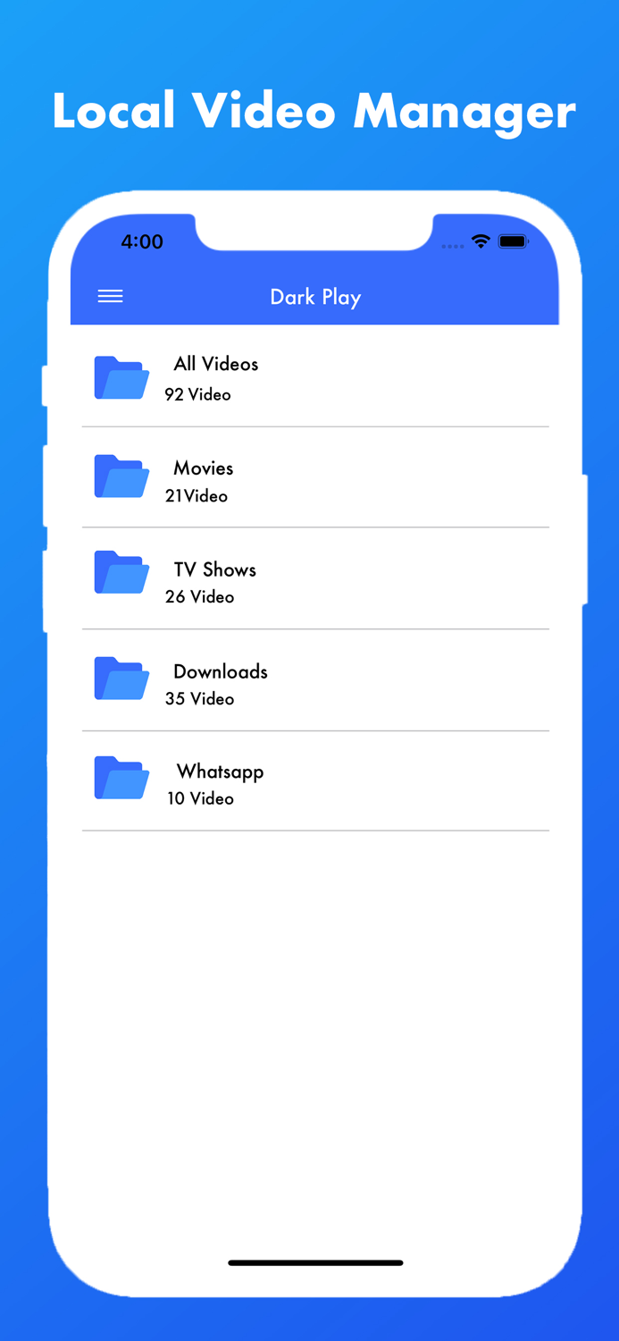 Dark Play - HD Video Player