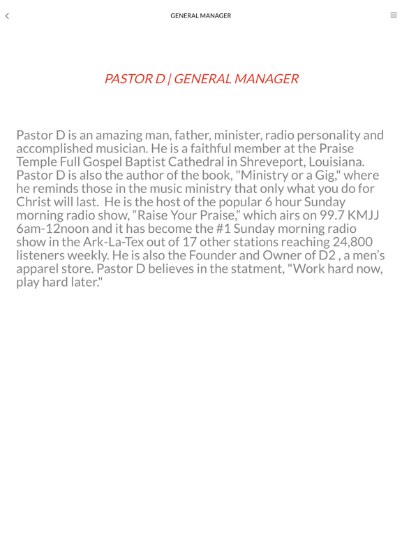 KSYB 1300 iPad screenshot 2 - Music app