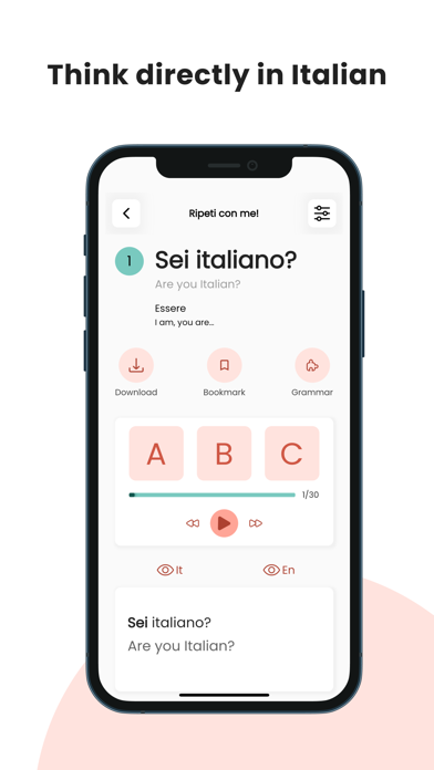 Think in Italian Screenshot