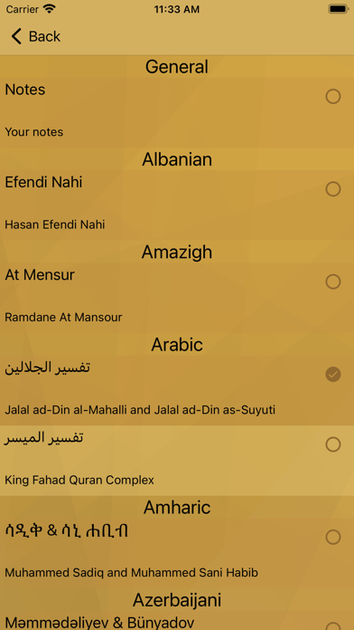 Screenshot #3 pour Holy Quran Lite  القرآن الكريم