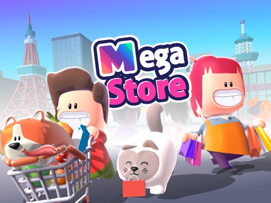 Mega Store: Cute Idle Gameのおすすめ画像1