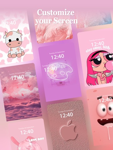 Wallpaper for Girl - Pink Cuteのおすすめ画像2