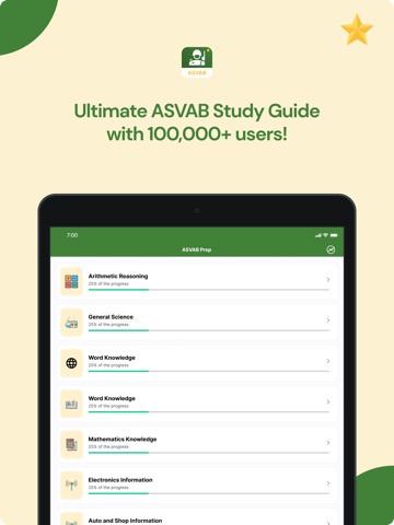 ASVAB Test Prep & Study Guideのおすすめ画像1