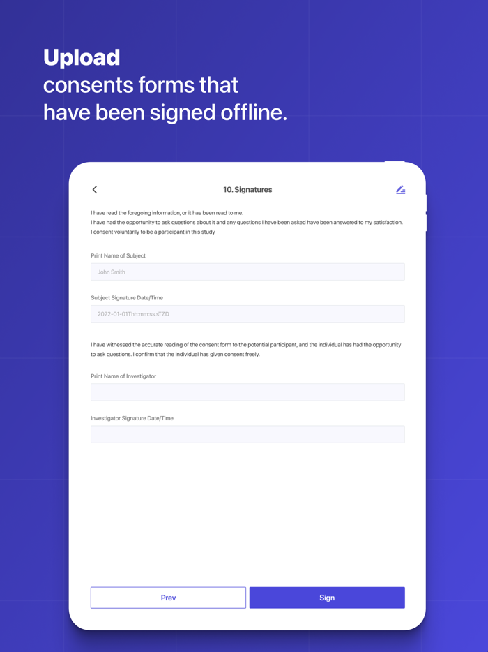 cubeCONSENT 3.0 - For Site INV