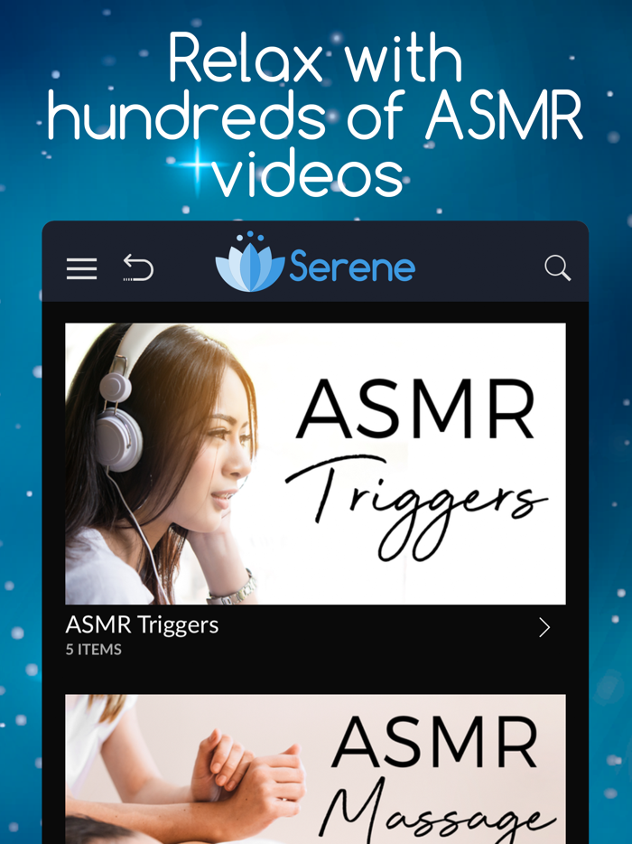 Serene - ASMR Stress Sleep Aid