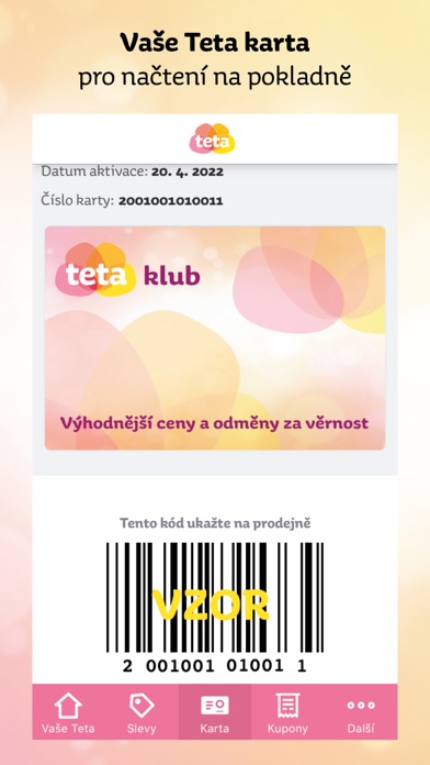 Teta Drogerie CZ Screenshot