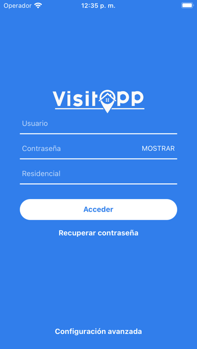 VisitApp Mega Colonos Screenshot