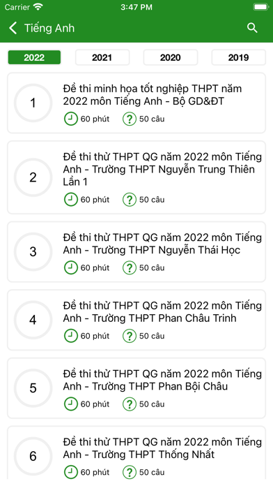 Ôn Thi THPT 2022 Screenshot