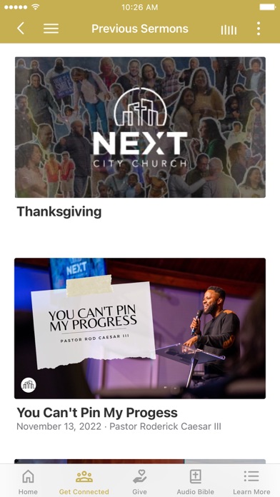Next City Church Screenshot