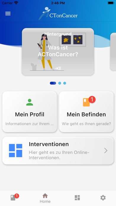 ACTonCancer Screenshot