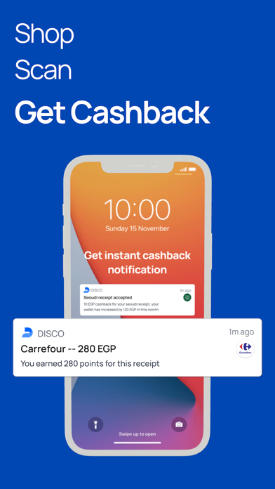 disco: Budget, cashback offers Screenshot