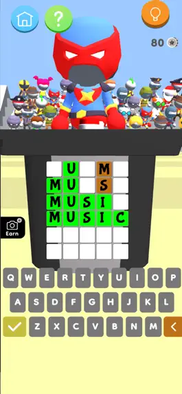 Game screenshot GUEES WORD 3D ! hack