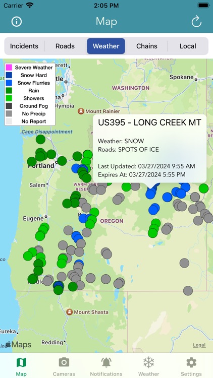 Oregon 511 Road Conditions