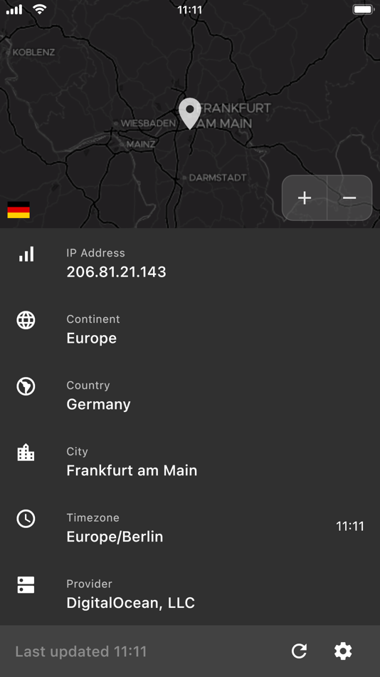 #1. IP Locator App (iOS) 由: Marlon Trotzinski