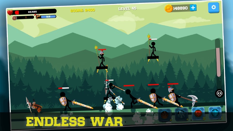 Archer Master- Stickman War io screenshot-3