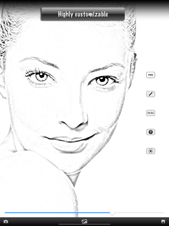 Screenshot #6 pour Pencil Sketch Photo Editor +