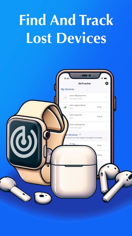 Find My AirPods - AirTracker