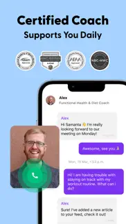 fjor coach led health programs iphone screenshot 2