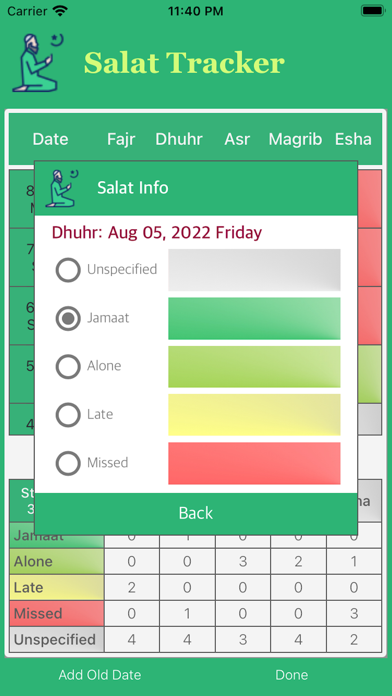 Persian Iranian Calendar Screenshot