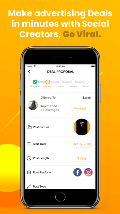 MySway - Influencer Marketing Screenshot