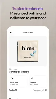 hims: telehealth for men iphone screenshot 2
