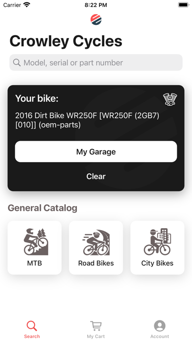 Crowley Cycles Screenshot