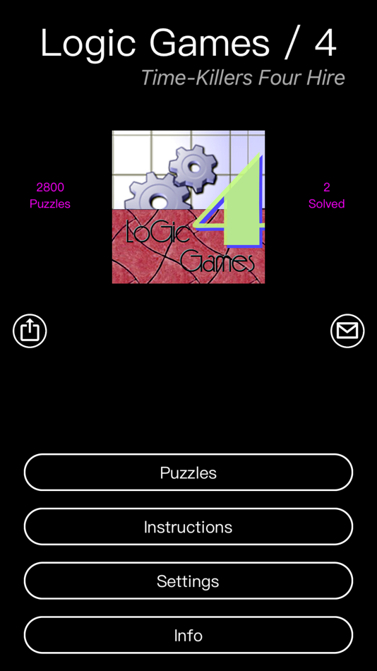 #10. 100 / 4 Logic Games (iOS) 由: Andrea Sabbatini