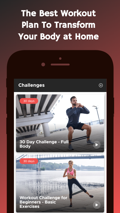 Resistance Band Workout Plan Screenshot