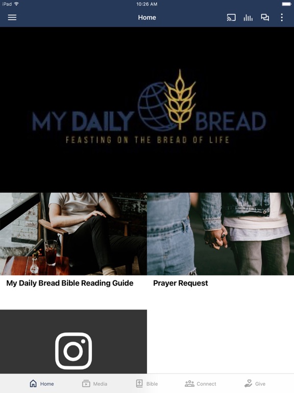 My Daily Bread Global iPad screenshot 1 - Education app