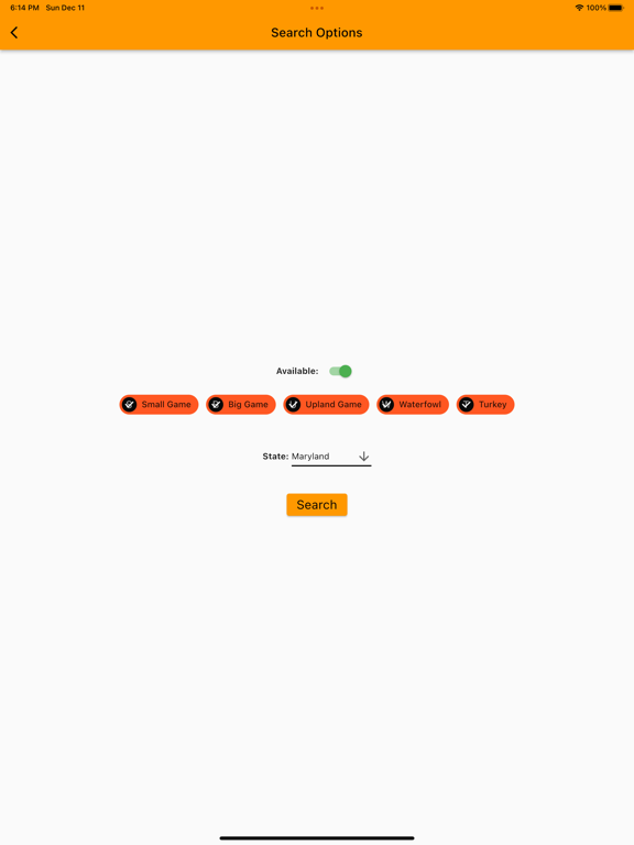 Hunting Leases iPad screenshot 2 - Sports app