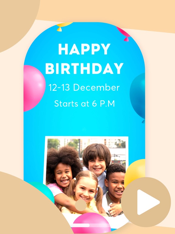 Screenshot #4 pour Cartes animées d'anniversaire