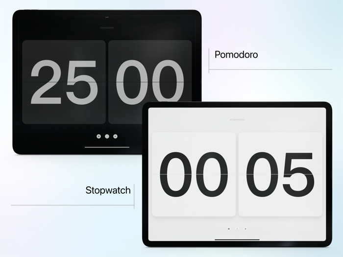 Zen Flip Clock - Minimal Timer
