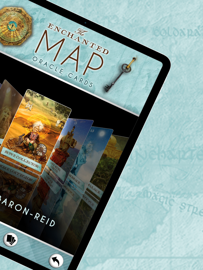 The Enchanted Map Oracle Cards