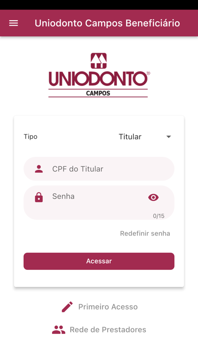Uniodonto Campos Screenshot