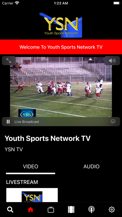 Youth Sports Network TV Screenshot