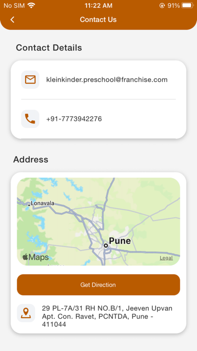 Kleinkinder Preschool Screenshot
