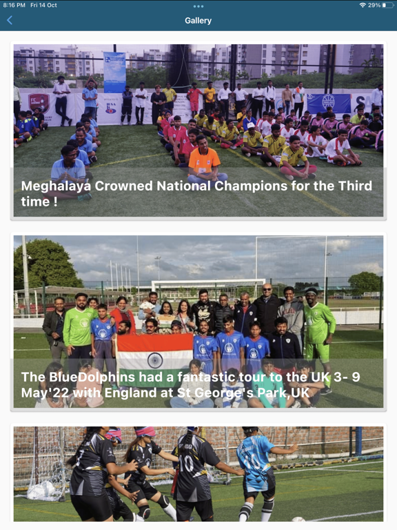 Screenshot #6 pour Blind Football India