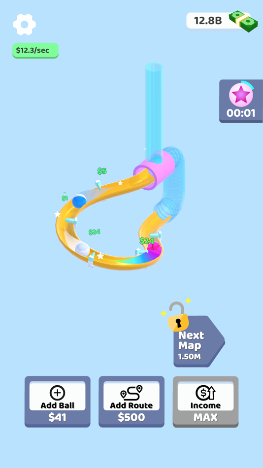 #3. Marble ASMR (iOS) 由: Rollic Games