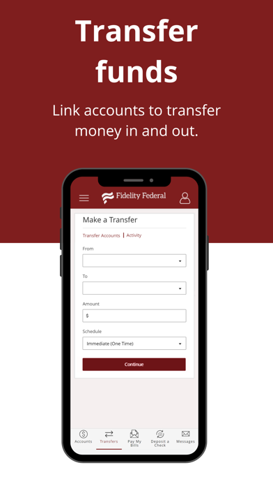 Fidelity Federal Screenshot