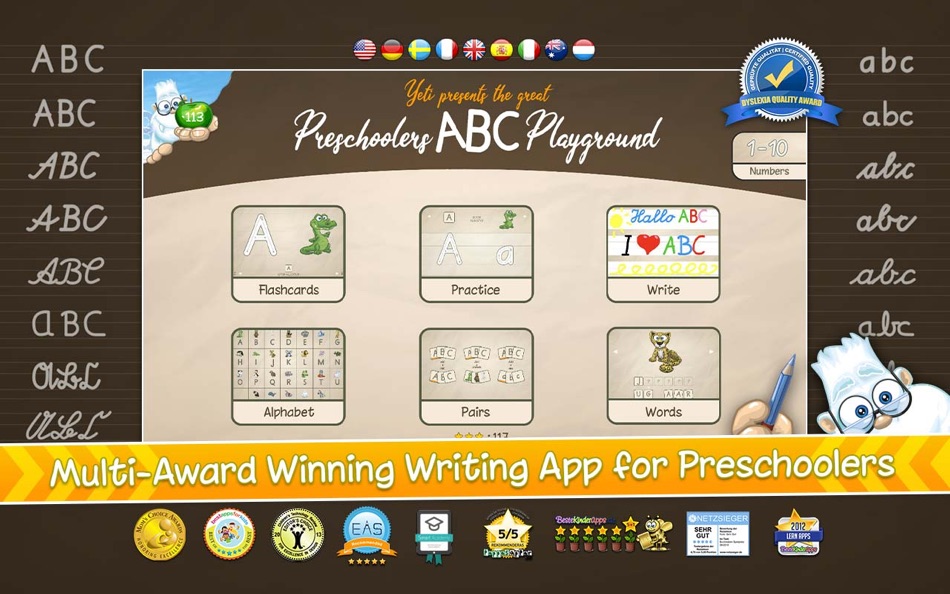 #1. Preschoolers ABC Playground (macOS) Podle: Jan Essig