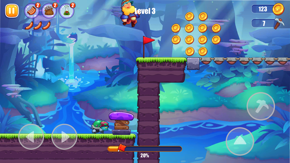 #1. Miner Adventure : Super Run (iOS) By: Gioi Pham