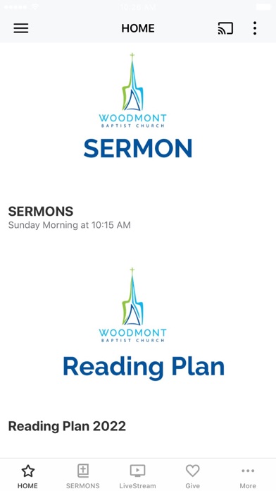 Woodmont Baptist Florence Screenshot