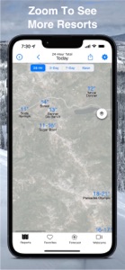 Tahoe Snow Map & Webcams screenshot #7 for iPhone